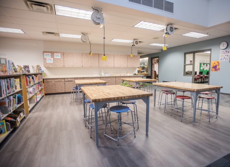 Sand Creek International School Science Classroom
