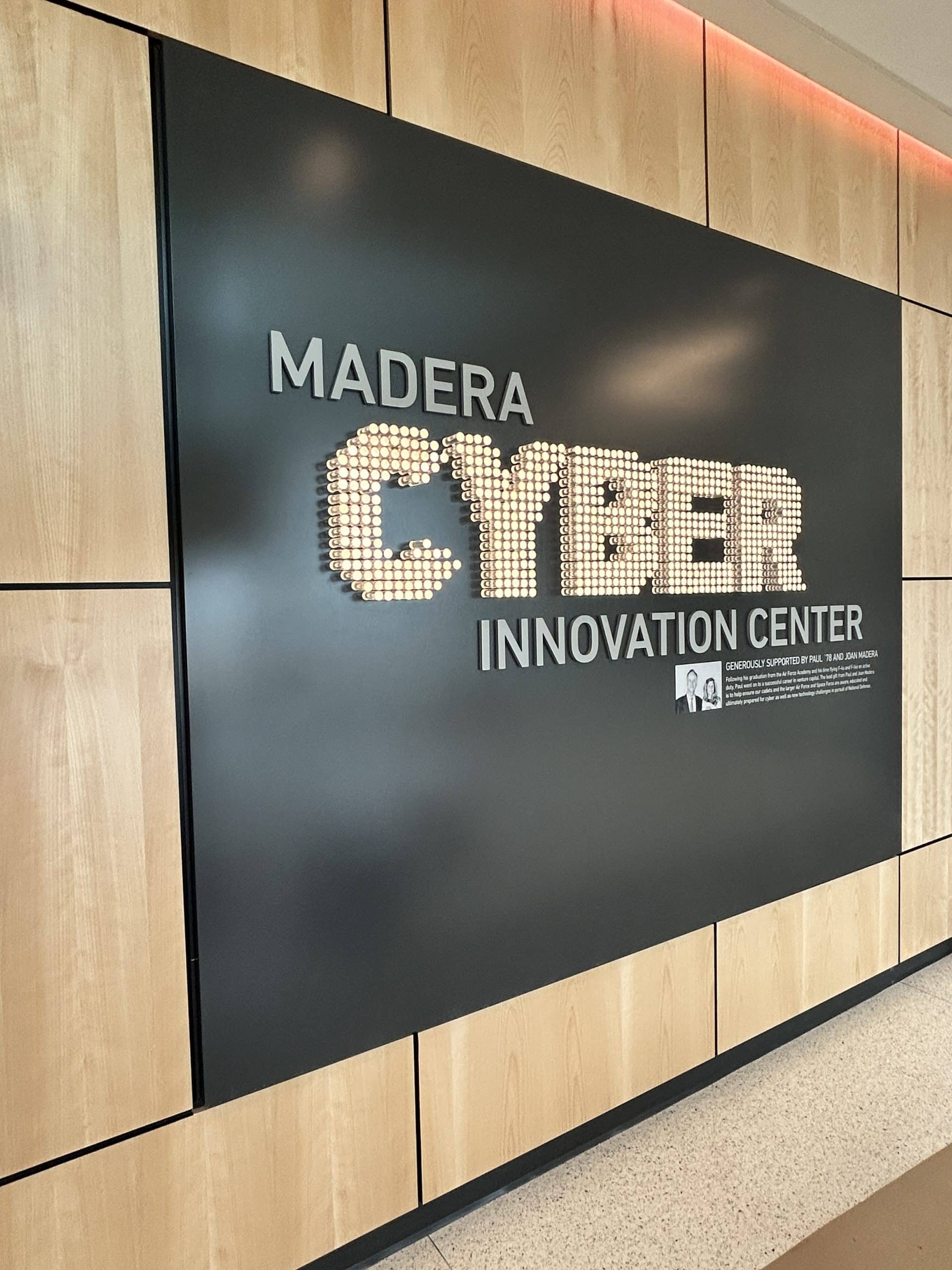 Madera Cyber Innovation Center sign