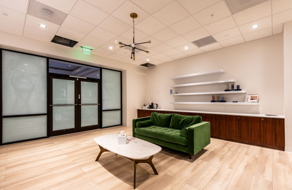 Facial Aesthetics Lobby Entryway