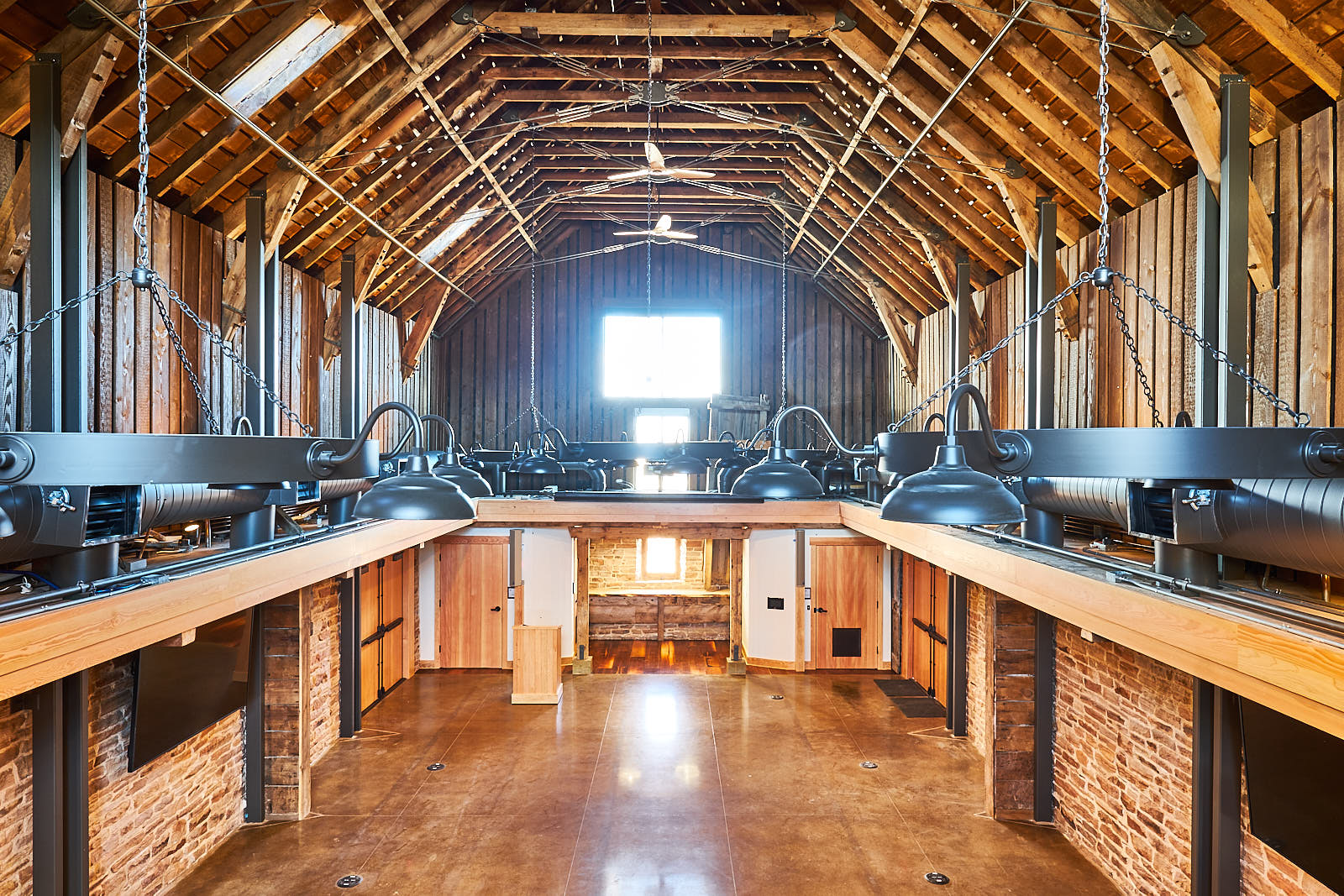 Coy Hoffman Barn Interior Preservation