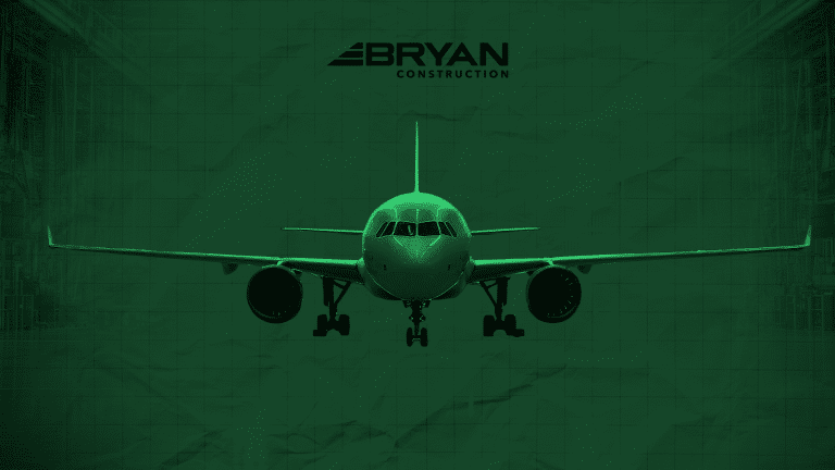 Green Airplane on graph paper, drafting, Aerospace facility